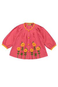 Girl Poppy pink dress
